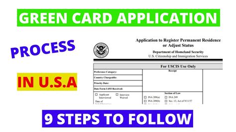 How to Apply for a Green Card .